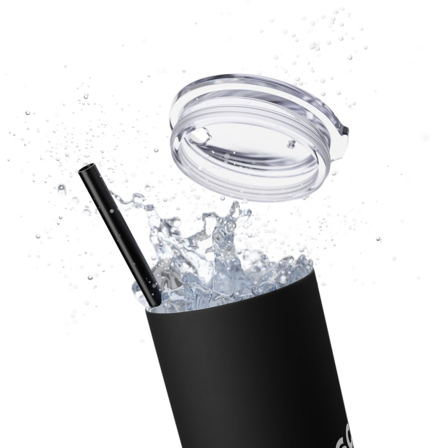 Skinny Tumbler with Straw, 20oz